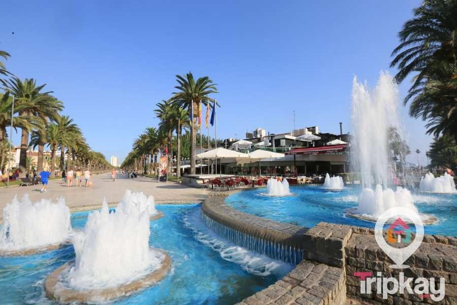 Luminoso Apartamento En Salou Con Terraza Y Parque Infantil Ideal Familias Экстерьер фото